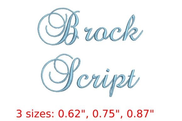 Brock Script Font Review