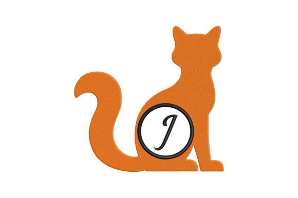 Cat Letter I Embroidery Design Review