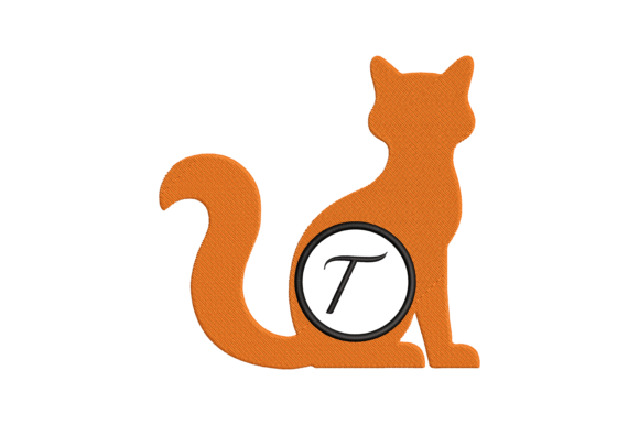 Cat Letter T Embroidery Design Review