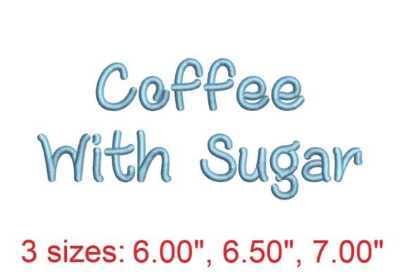 Coffee with Sugar Embroidery Design Review