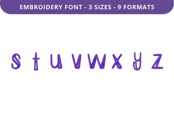 Ease My Mind Font S to Z Review for Boutique Apparel