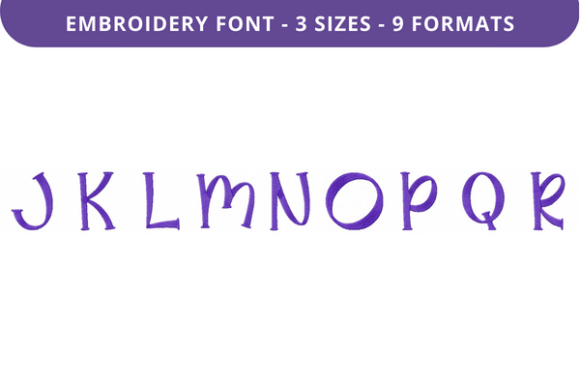 Flat Alfredo Font Uppercase J to R Review