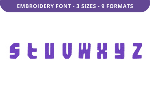 Ghuzag Chest Font Lowercase S to Z Review