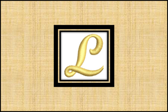 Gold Letter L Embroidery Review