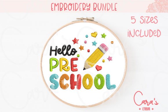 Hello Pre School Embroidery Review