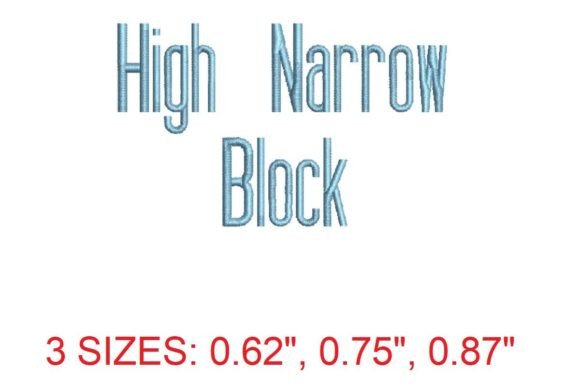 High Narrow Font Review