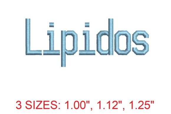 Lipidos Font Review