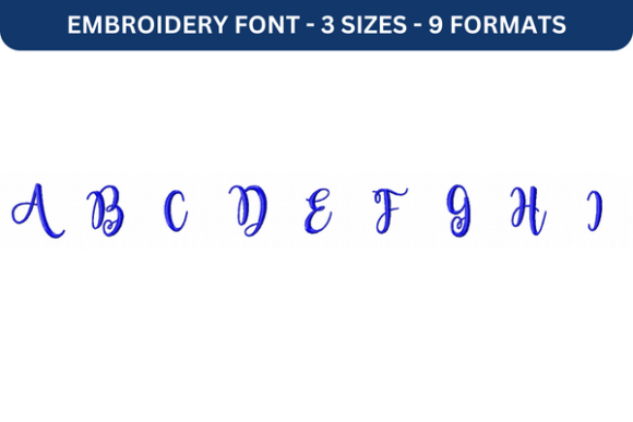 Magnolia Sky Font Upper a to I Review