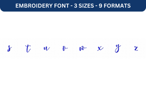 Storybook Font Lower S to Z Review