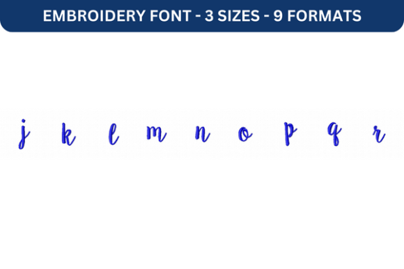 Sweet Pea Font Lower J to R Review