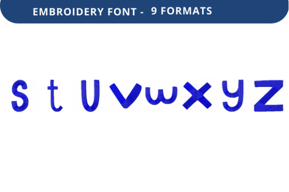 Taffy Luck Font Lowercase S to Z Review